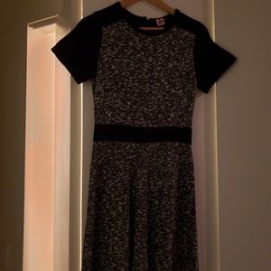 Club Monaco black and white dress